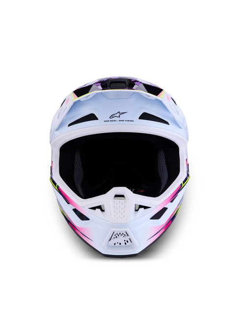 ALPINESTARS 8301627-3224-XL S-M7 BLASTER HELMET ECE06/DOT PRPL/PINK/WHT GLOSSY XL