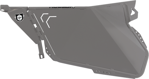 PRO ARMOR P141D000TMM TRADITIONAL DOOR TITANIUM MATTE METALLIC POL