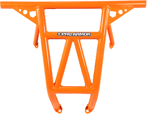 PRO ARMOR P141047OR-446 RACE REAR BUMPER ORANGE POL