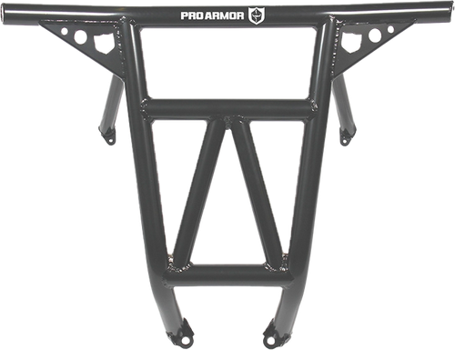PRO ARMOR P141047SLR RACE REAR BUMPER SOLAR BLACK POL