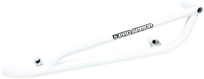 PRO ARMOR P141220WH-133 TUBE ROCK SLIDERS WHITE POL