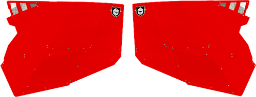 PRO ARMOR P141228RRD-293 STEALTH DOOR SKINS RED POL