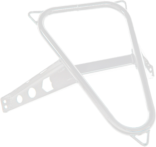 PRO ARMOR P141U300MWP SPARE TIRE MOUNT MATTE WHITE PEARL POL