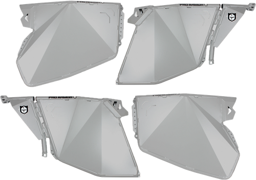 PRO ARMOR P144D000GG-728 TRADITIONAL HALF DOORS GHOST GREY POL