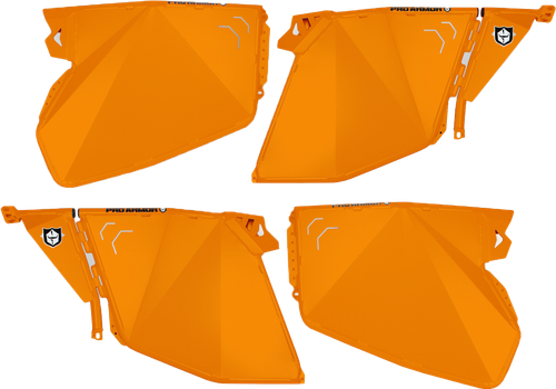 PRO ARMOR P144D000OR-446 TRADITIONAL HALF DOORS ORANGE POL