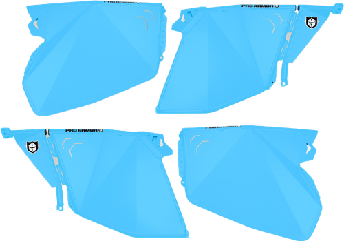 PRO ARMOR P144D000SB TRADITIONAL HALF DOORS SKY BLUE POL