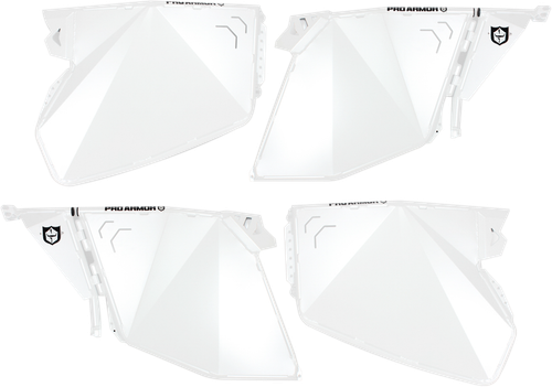 PRO ARMOR P144D000WP TRADITIONAL HALF DOORS WHITE PEARL POL