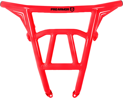 PRO ARMOR P187P361RD REAR SPORT BUMPER RED POL