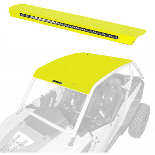 PRO ARMOR P141R123LSQ ASYLUM ROOF W/ LIGHT BAR LIME SQUEEZE