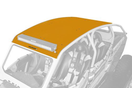 PRO ARMOR P144R121ORM ASYLUM ROOF W/LIGHT BAR POCKET ORANGE RUST METALLIC