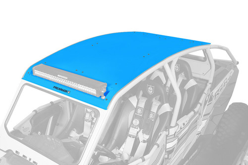 PRO ARMOR P144R121SB ASYLUM ROOF W/LIGHT BAR POCKET SKY BLUE