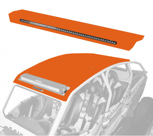 PRO ARMOR P144R124OM ASYLUM ROOF W/RR LIGHTBAR PKT ORANGE MADNESS