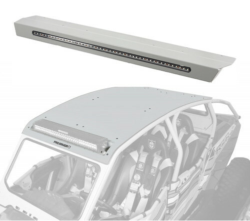 PRO ARMOR P144R124TMM ASYLUM ROOF W/RR LIGHTBAR PKT TITANIUM MATTE METALLIC