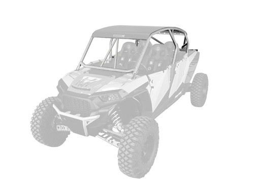 PRO ARMOR P144C025SSM BAJA CAGE W/V INTRUSION SPARKLE SILVER METALLIC