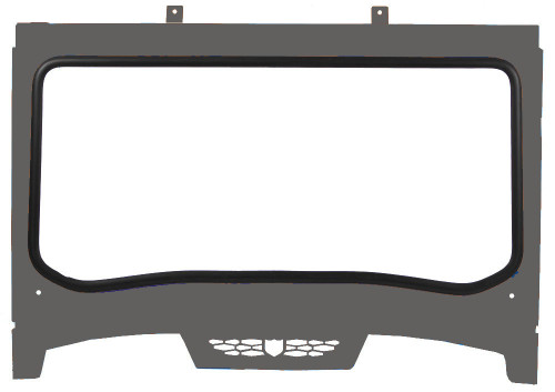 PRO ARMOR P188W460SG ASYLUM FRONT WINDSHIELD STEALTH GREY