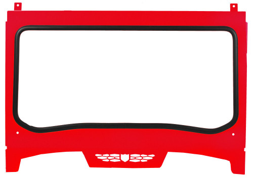 PRO ARMOR P188W462RD ASYLUM FRONT WINDSHIELD W/PCKT RED