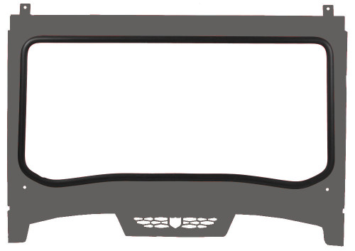PRO ARMOR P188W462SG ASYLUM FRONT WINDSHIELD W/PCKT STEALTH GREY
