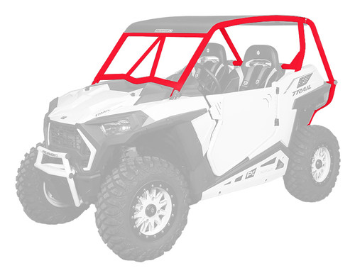 PRO ARMOR P2116C022RD LOCO CAGE W/V INTRUSION RED