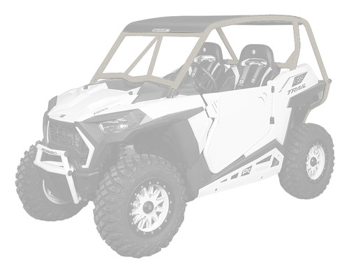 PRO ARMOR P2116C022TS LOCO CAGE W/V INTRUSION TURBO SILVER