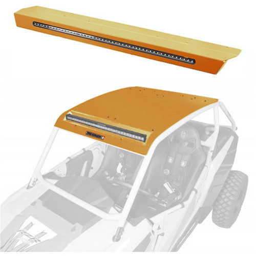 PRO ARMOR P141R124GMM ASYLUM ROOF W/REAR LIGHT & LT BAR PCKT GOLD MATTE METAL