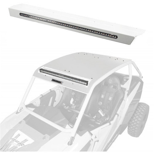 PRO ARMOR P141R124MWP ASYLUM ROOF W/REAR LIGHT & LT BAR PCKT MATTE WHITE PEARL