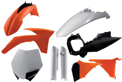 ACERBIS 2205282882 PLASTIC KIT ORANGE