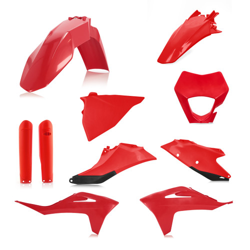 ACERBIS 2872810004 FULL PLASTIC KIT GAS RED