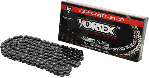 VORTEX 520RRX4-120 CHAIN RX4 X-RING 520-120L BLACK
