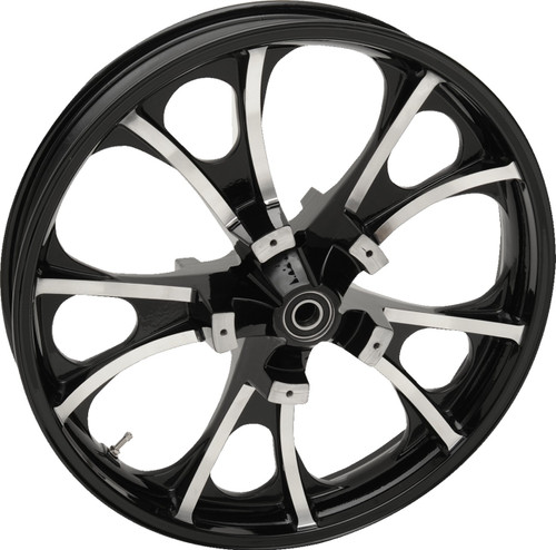 Coastal Moto Wheel - Hurricane - Front - Dual Disc/without ABS - Chrome - 21x3.5 - '00-'07 FL [3DHUR213CH07]