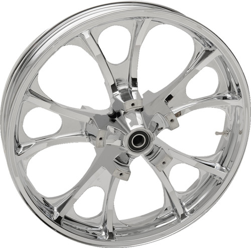 Coastal Moto Wheel - Largo 3D - Front - Dual Disc/with ABS - Black Cut - 21x3.5 [3DLGO213BCABST]
