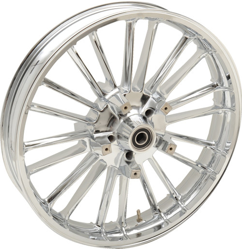 Coastal Moto Wheel - Atlantic 3D - Front - Dual Disc/with ABS - Black Cut - 21x3.5 [3DATL213BCABST]