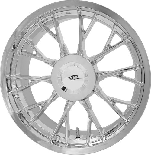 Coastal Moto Wheel - Marlin 3D - Rear - Solid Black - 18x7 - Trike [3DMAR187TSB]