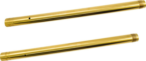 Custom Cycle Engineering Fork Tubes - 41 mm - 20.25" - Gold [T 2000TN]