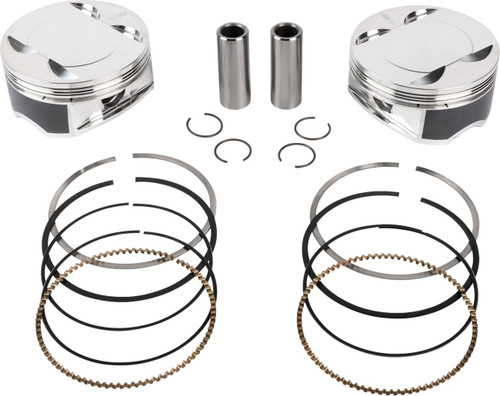 JE Pistons Piston Kit - 4.016" Bore - 4.500" Stroke - 12.0:1 CR - 114" M8 [398758]