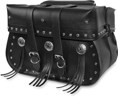 WILLIE & MAX LUGGAGE American Classic Saddlebag - Adjustable - Black [5838000]