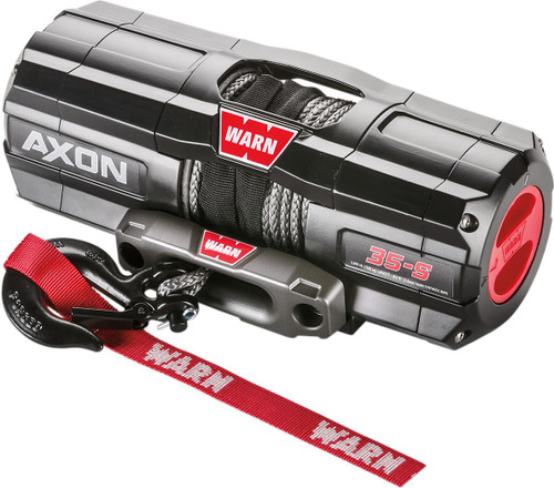 Warn AXON 35-S Winch - Synthetic Rope - 50' [101130]