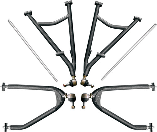 LONE STAR RACING/TECH 5 IND. A-Arms - Extends 2" - Forward 1" - 18.25" Shock Length - YFZ450/Raptor [17421507]