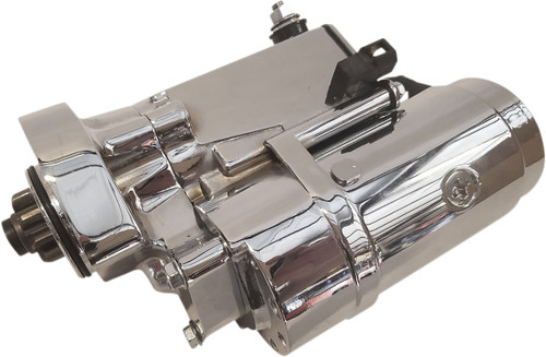TERRY COMPONENTS Starter Motor - Black Wrinkle - Harley Davidson [773590]