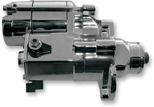 TERRY COMPONENTS Starter Motor - Harley Davidson - Black Wrinkle [774594]