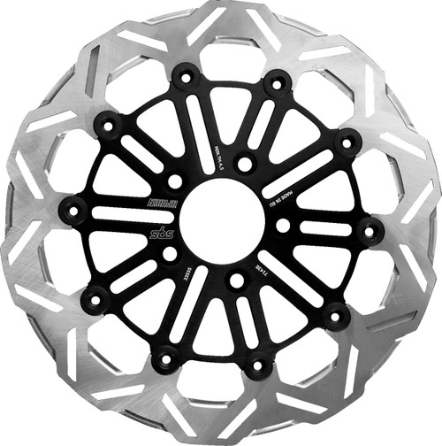 SBS Design "C" Straight 9-Spoke Brake Rotor [7145C]