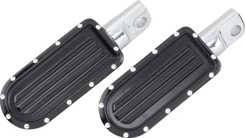 COVINGTONS Rear Pegs - Dimpled - Black [C1243B]