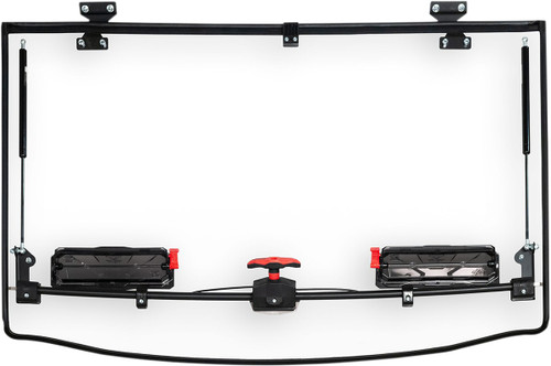 Seizmik Flip-Up Windshield - Pro-Fit - Polaris [5050220KIT]