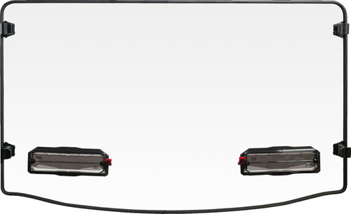 Seizmik Windshield - Tool-less - Vented - Ranger [5050227KIT]