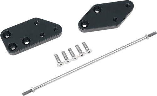 Accutronix Forward Control Extension - 3" - Chrome [BPE3EC]