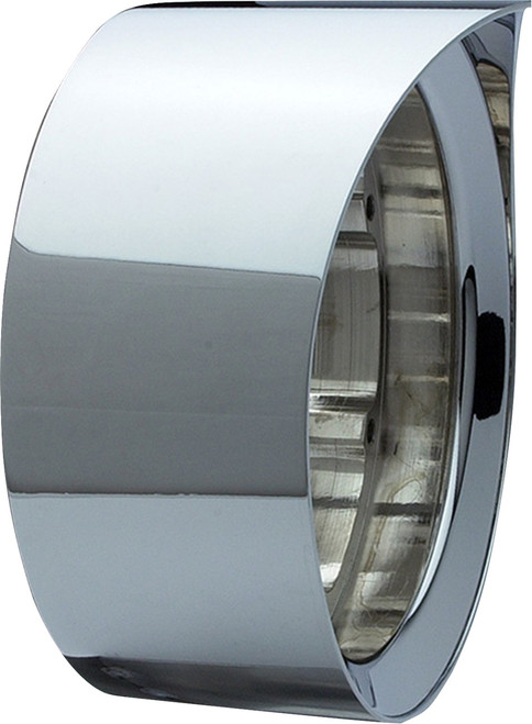 headwinds Extended Headlight Bezel - 7" - Raven - Chrome [17128VCA]