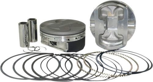 KB PERFORMANCE Piston Kit - 4.250" Standard - 11.8:1 CR - 124" Big Bore - 107" M8 [KB595LCASTD]