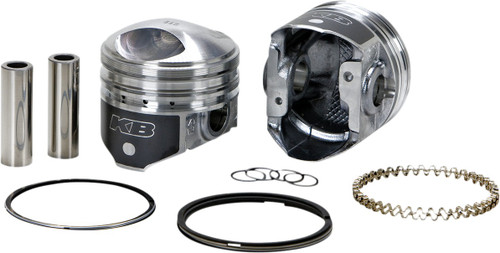KB PERFORMANCE Piston Kit - 3.437" +0.050" - 9.0:1 CR - 74" Big Twin [KB263050]