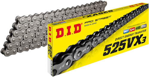 DID 525 VX3 - Drive Chain - 110 Links - Gold [M525VX3G110ZB]