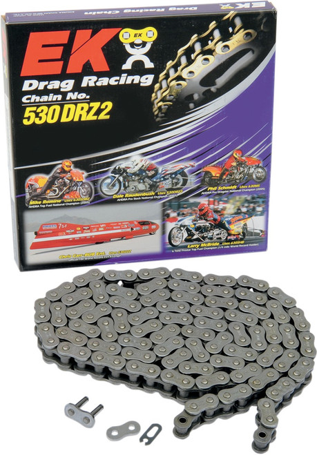 EK 530 DRZ2 - Drive Chain - Chrome - 130 Links [530DRZ2130C]