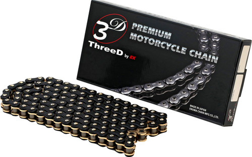 EK 520 RV3D - Drive Chain - 120 Links - Chrome [520RV3D120C]